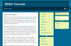 WPMu tutorials