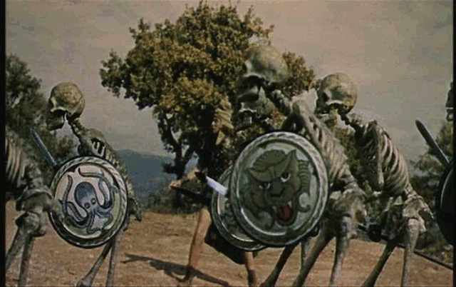 Animated GIF of Skeletons from Jason and the Argonauts