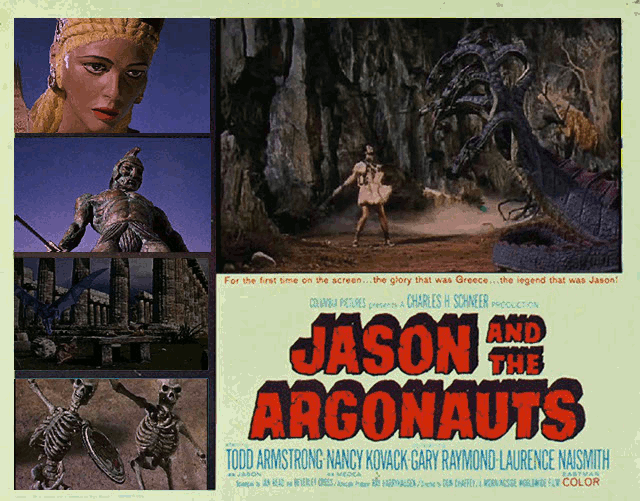 Jason and the Argonauts Animated Movie Poster 1.0 | bavatuesdays