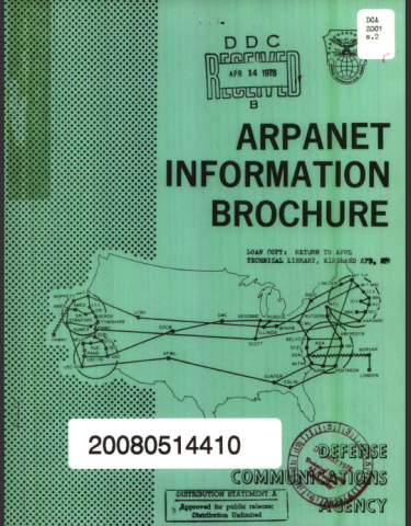 Arpanet Information Brochure