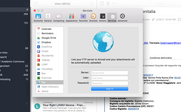 spamsieve for mac and airmail 3