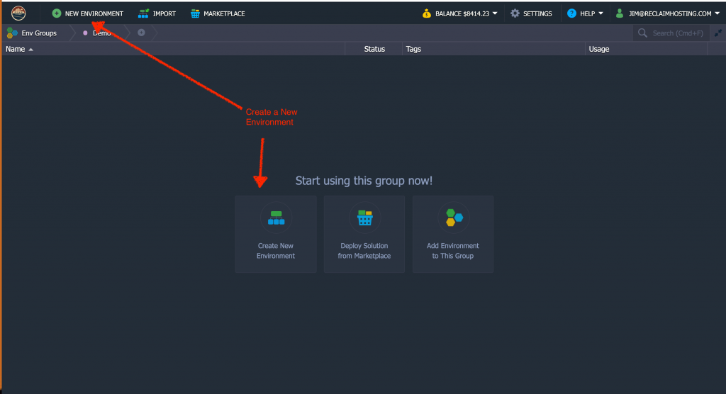 Spinning Up a Ghost Docker Container in Reclaim Cloud