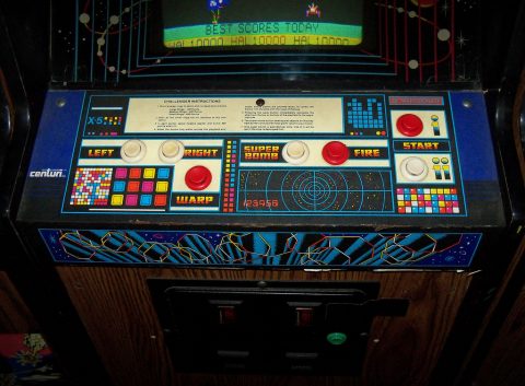 Image of Centuri Challenger's control panel;