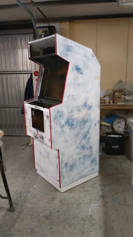 Image of a defender cabinet primed